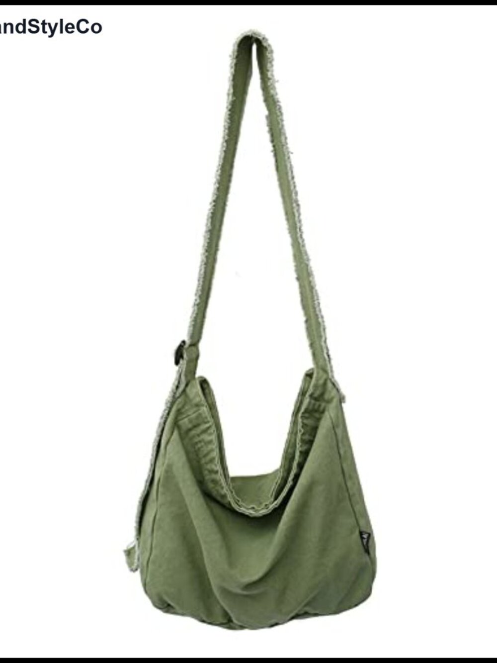 Women's Canvas Hobo Bag Large Crossbody Shoulder Bag Shopping Tote